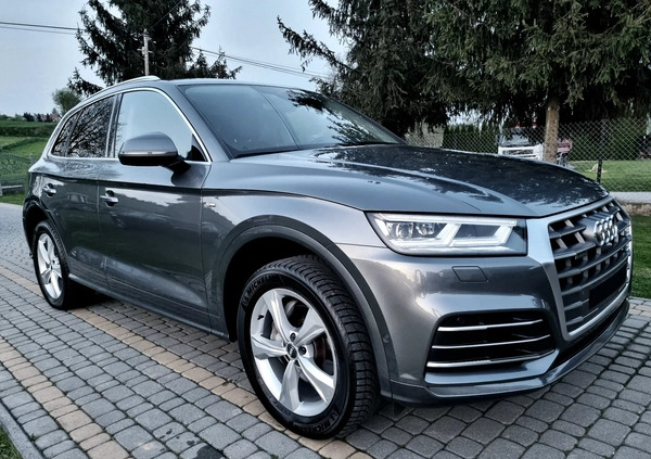 Audi Q5 cena 144500 przebieg: 126900, rok produkcji 2019 z Międzyrzec Podlaski małe 562